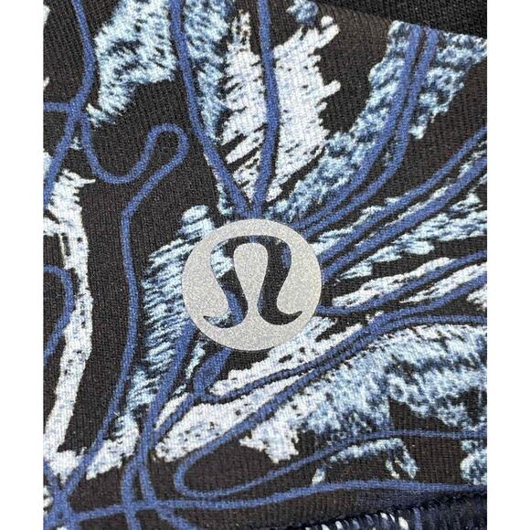 Lululemon Energy Bra Size 6 Embellished Multi Blue & Black - Picture 6 of 6